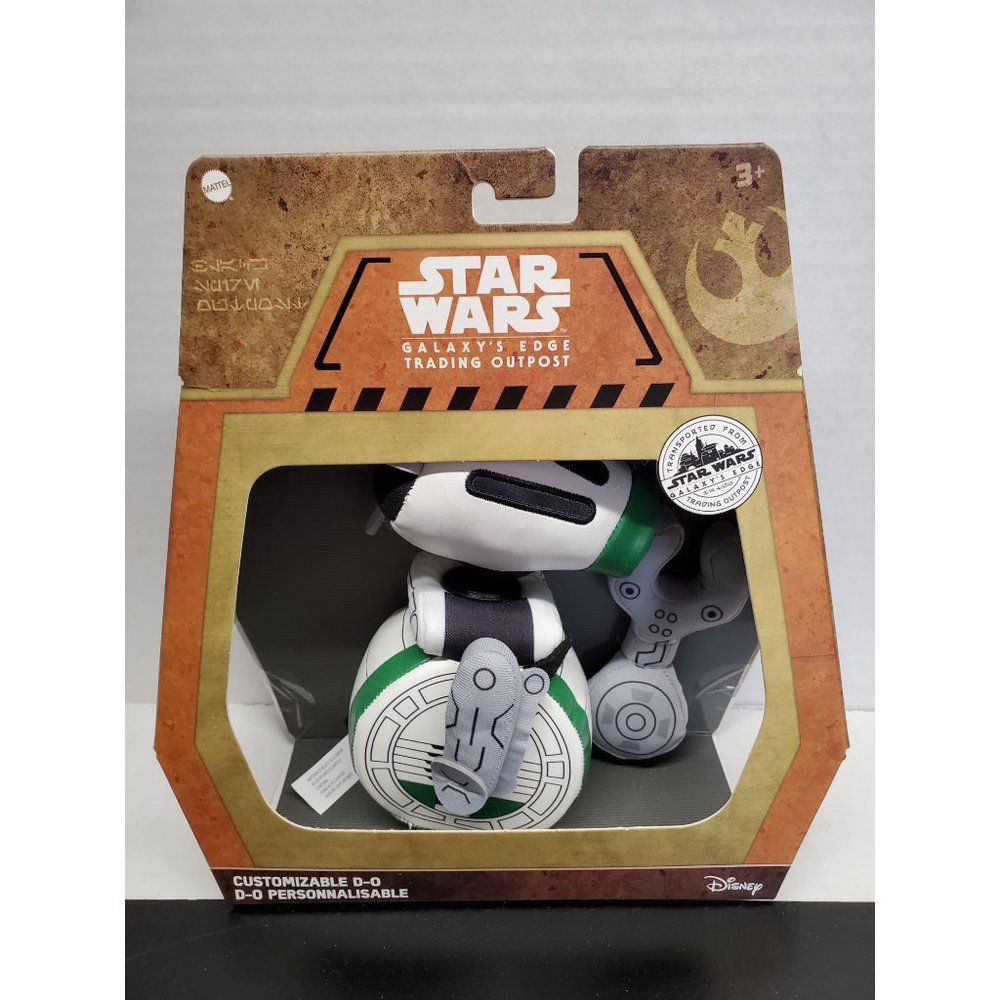 Disney's Mattel Star Wars Galaxy's Edge Trading Outpost Customizable D-O Toy - N